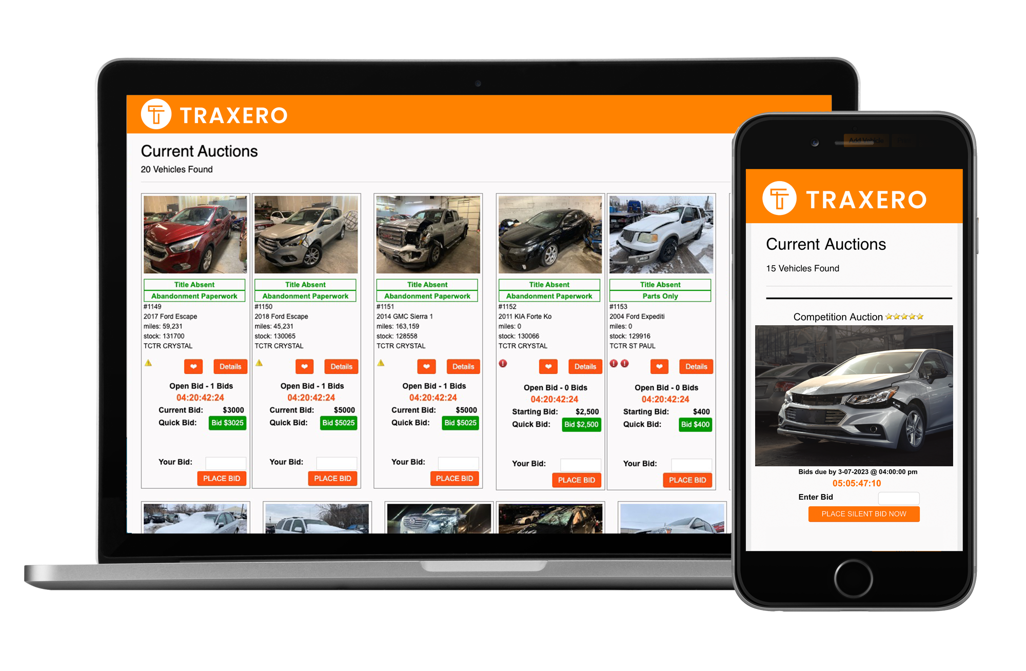 Selling Wrecked And Abandoned Cars Is Easy With Auction Simplified From TRAXERO