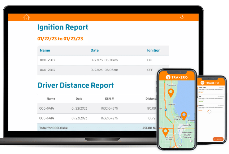 Stay On Track With Traxero’s Fleet Tracking Tools