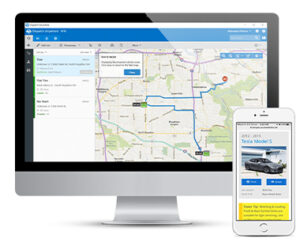 Dispatch Anywhere on desktop and mobile device