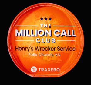 Million Call Club Henry's Wrecker Service