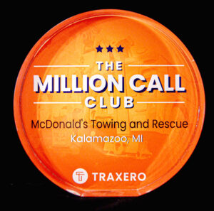 Million Call Club McDonald's Towing and Rescue