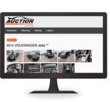 Vehicle description page on Auction Simplified by TRAXERO